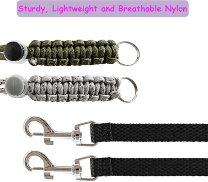 GOMICRAFT Handmade Figure 8 Harness and Leash for Rabbits/Bunnies/Ferrets/Bearded Dragons/Guinea Pigs/Rats/Chinchillas/Birds/Squirrels/Small Animals.Pack of 2