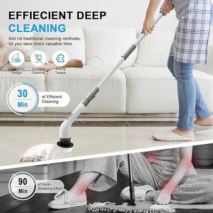Electric Spin Scrubber, Electric Cleaning Brush