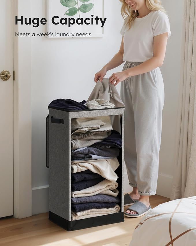 SOLEDI Slim Laundry Hamper