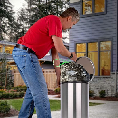 Mint-X Rodent Repellent Outdoor Home and Industrial Trash Bags