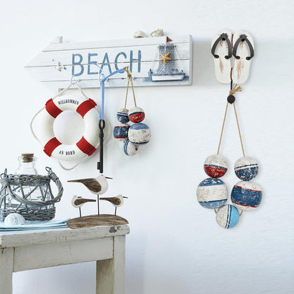 wovorins Wood Bird Statue Nautical Decor Decorative Seagull Sculpture Hand Carved Wooden Sea Birds Figurine Coastal Ocean Beach Themed Decoration for Home Yard Bathroom Living Room (B)