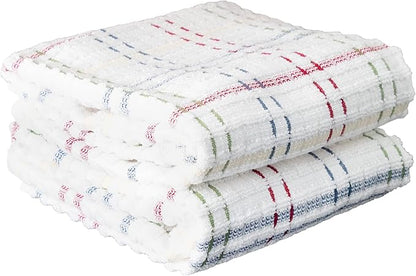 Ritz Royale Collection 100% Combed Terry Cotton, Highly Absorbent, Checked