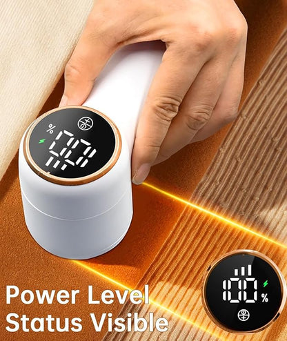 Rechargeable Fabric Shaver, Lint Remover, 3-Speed Sweater Shaver