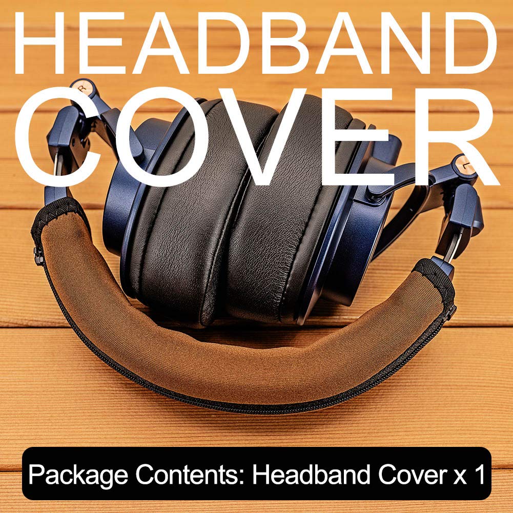 LTYIVABHTTW Replacement Headband Cover Compatible ATH M50X M50 M40X M40 M30X M20X Headphones (Brown)
