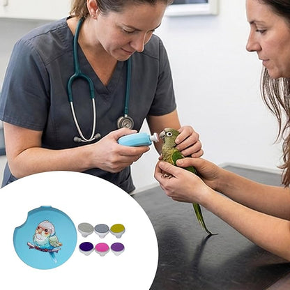 Small Bird Beak Grinder with Electric Motor Nails File Electric Trimmer for Parrots Portable Design Low Noise Operations Quiet Grinder