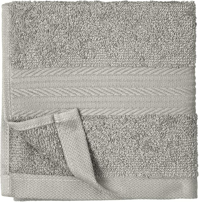 Amazon Basics Cotton Washcloths