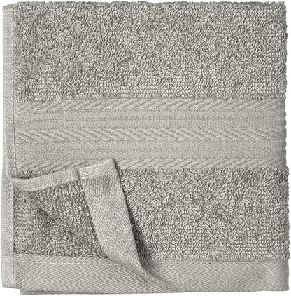 Amazon Basics Cotton Washcloths