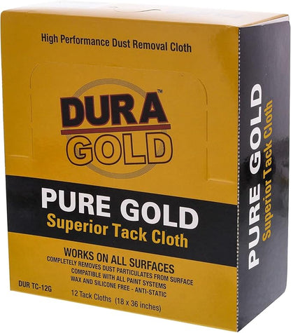 Dura-Gold - Pure Gold Superior Tack Cloth Woodworking, Automotive Paint