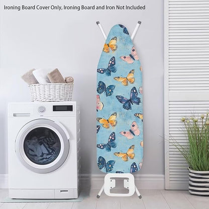 Butterfly Ironing Board Cover Iron Pad Replacement Cover Non-Slip Thick Padding