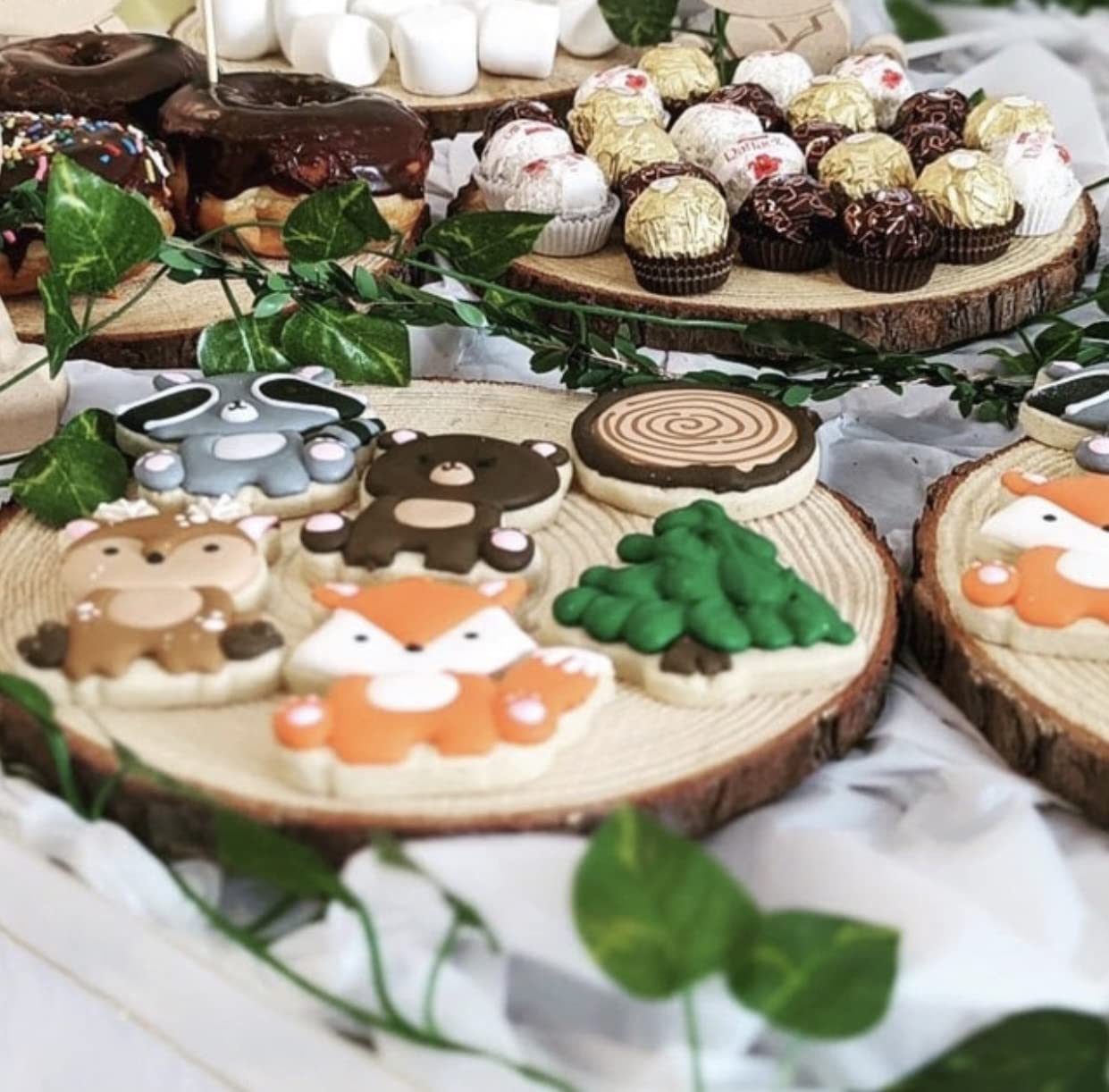 Set of (12) 9-11 inch Wood Slices for centerpieces! Wood Slice centerpieces, Wood Rounds, Tree Slices (9-11 inch 12 Pack)