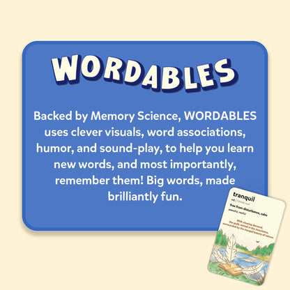Skillmatics Vocabulary Flash Cards for Kids - Learn 100 Words with Wordplay, Visuals, & Soundplay, Educational Gift for Ages 8, 9, 10 & Up, Screen-Free Language Game