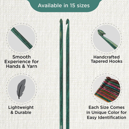 KnitPro Dreamz Afghan/Tunisian Crochet Hook | US Size E (3.5mm)