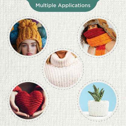 KnitPro Dreamz Mini Interchangeable Circular Needle Set 2" (5cm) | 8 US Sizes (2.5 to 10)