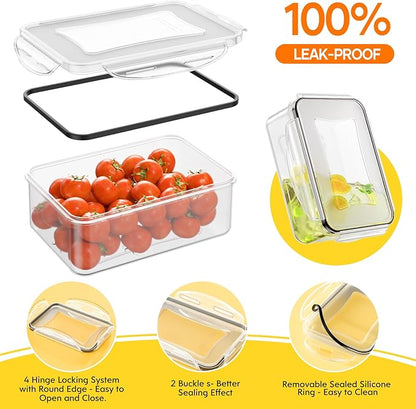 52 PCS Food Storage Containers