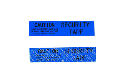 TamperSeals Group - 2 Rolls Blue Non-Transfer Tamper Evident Security “VoidOpen” Tapes (1Inch x 50Yards x 2Mil, No Residue Left, Do Not Open if Seal is Broken)