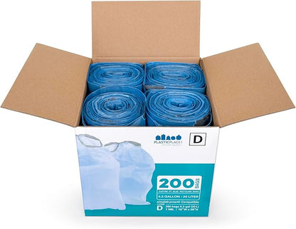 Plasticplace Custom Fit Trash Bags, Compatible