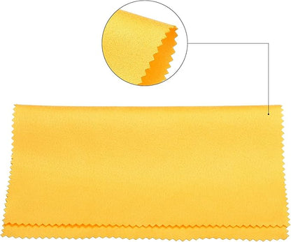 PATIKIL Eyeglass Microfiber Cleaning Cloth 7"x6", 12 Pack Glasses Cleaning