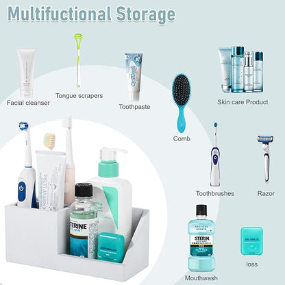 Diatomite Toothbrush Holders for Bathrooms, Quick Dry Electric Tooth Brush and