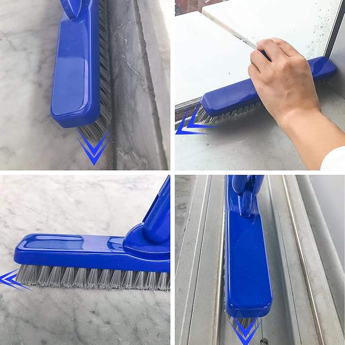 ITTAR Grout & Scrub Brush Combo, Floor Scrubber