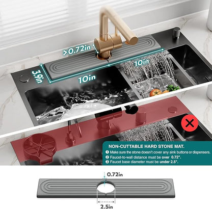 Faucet Mat for Kitchen Sink