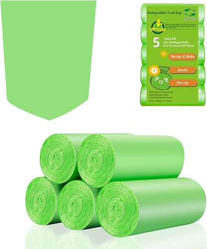 5 Gallon Biodegradable Garbage Bags