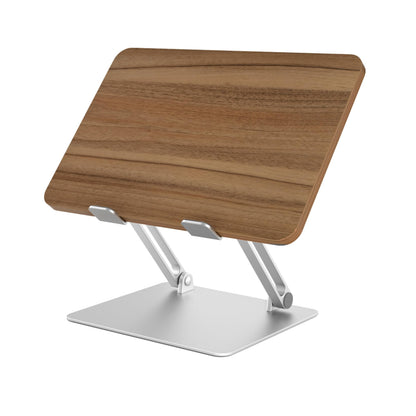 AVARO Adjustable Laptop Stand – Ergonomic Laptop Stand with Customizable Height & Angle, Robust Design Laptop Riser for Desk, Portable, Foldable & Durable Computer Stand for Home or Office Use