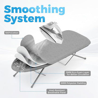 KINGBOARD Tabletop Ironing Board, Small Ironing Boards