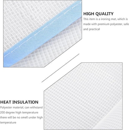 3Pcs Protective Ironing Scorch-Saving Mesh Pressing Pad Mesh Cloth Deft