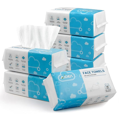 AlDEA Face Towels Disposable-600Ct, Face Towelettes
