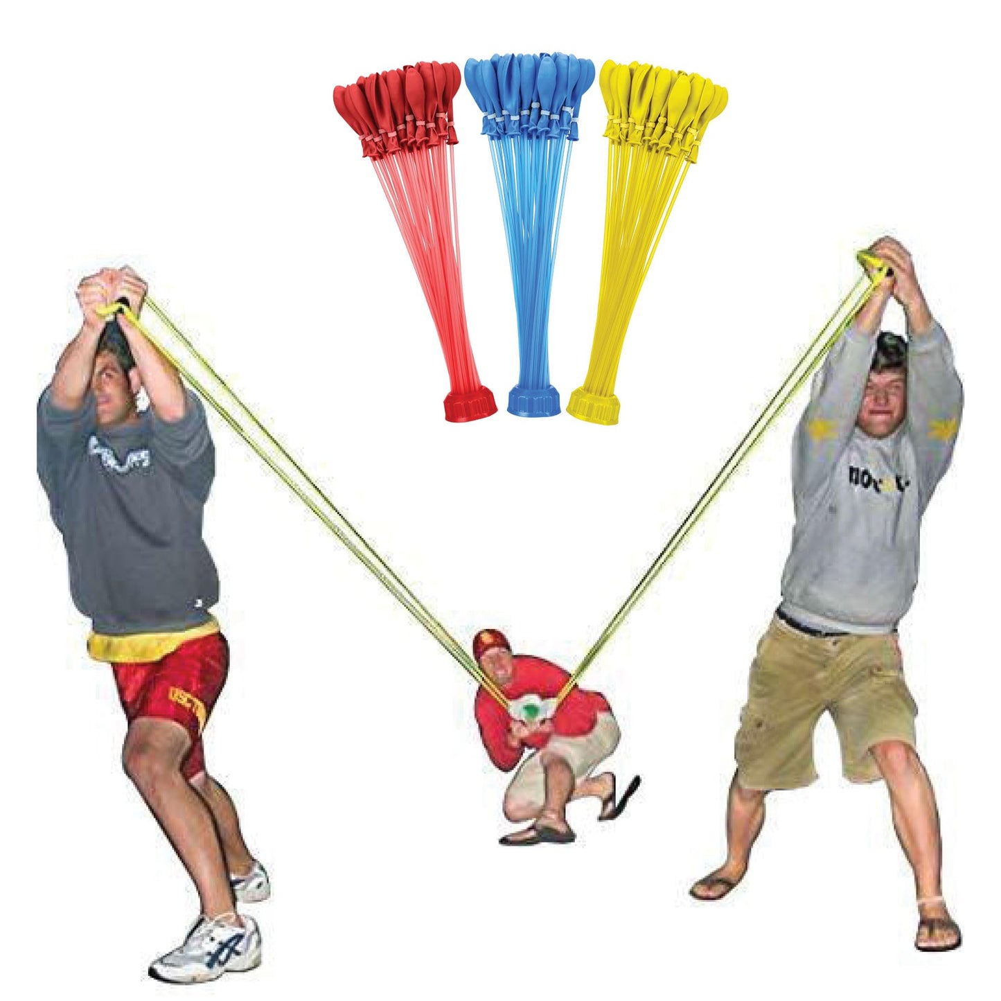 ORIGINAL HD Beast 300 to 500 Yd Water Balloon Slingshot/Cannon/Launcher - AUTHENTIC