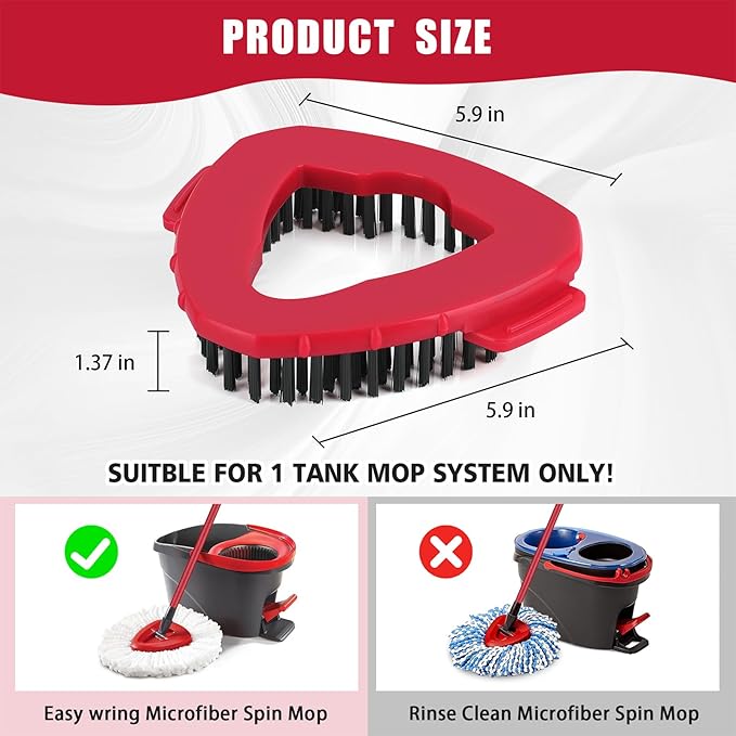 1 Pack Scrub Brush Replacement Head