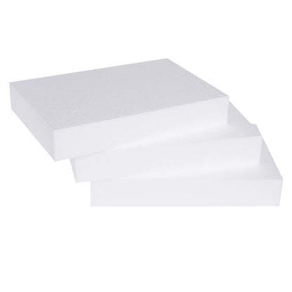 Silverlake 8x12x2 Craft Foam for Styrofoam Block Projects (3-Pack)