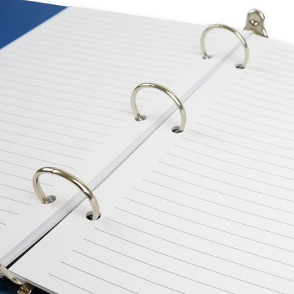 Half Letter Lined Paper, 3-Hole Punched, 250 Sheets/500 Pages, 100 GSM, Line Paper Binder Refill, 5.5 in. x 8.5 in., fits in Half Letter 3-Ring Binders, Mini Binder Refill Inserts