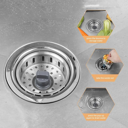 Kitchen Sink Drain Strainer Compatible