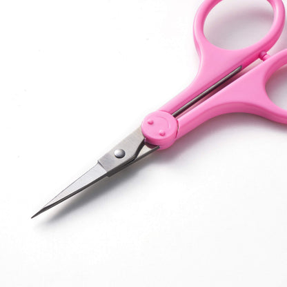 Beaditive High Precision Detail Scissors Set (2-Pc) Sharp, Fine Tips | Paper Cutting, Scrapbooking, Sewing, Crafting | Stainless Steel | Protective Cover (Pastel)