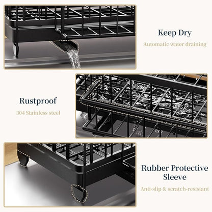 Consuemst Sponge Holder for Kitchen Sink