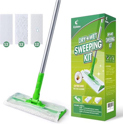 Eyliden Sweeper Mop with 36 Refills