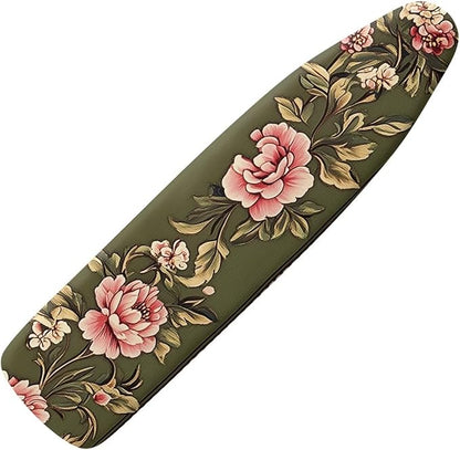 Pink Flower Print Ironing Board Cover and Pad
