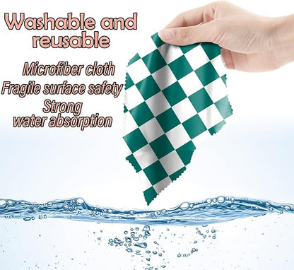 6 PCS Glasses Cleaning Cloth Eyeglass Cleaning Cloth Lens Eyeglasses Microfiber
