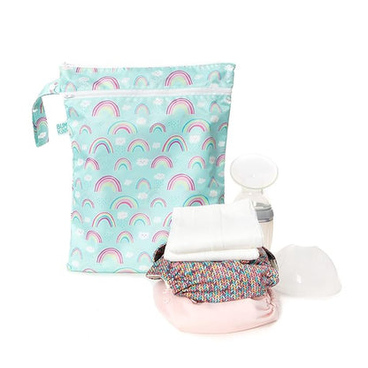 Bumkins Waterproof Wet Dry Bag for Baby, Swim Suit, Cloth Diaper, Pump Parts