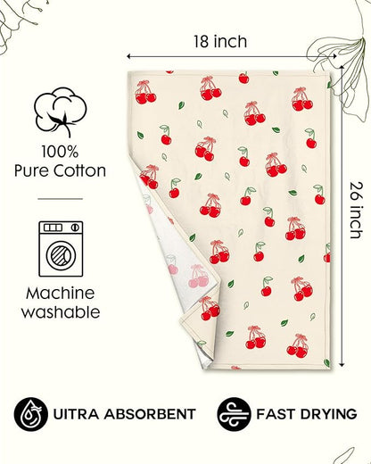 Flour Sack Kitchen Towels Set of 2-18x26 Cotton Dish Towels