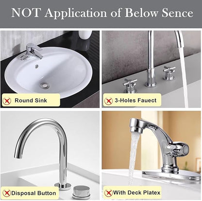 WIFORH Faucet Mat for Kitchen Sink, 24 inch Long Diatomite Fast Drying Stone