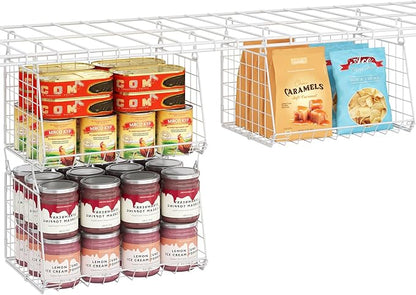 3-Pack Under Shelf Hanging Baskets