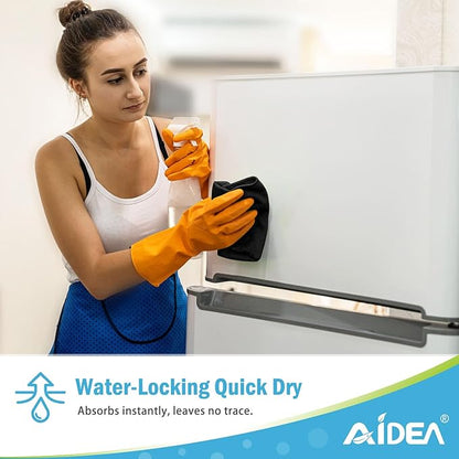 AIDEA Microfiber Cleaning Cloth-50PK, Soft Microfiber Towels