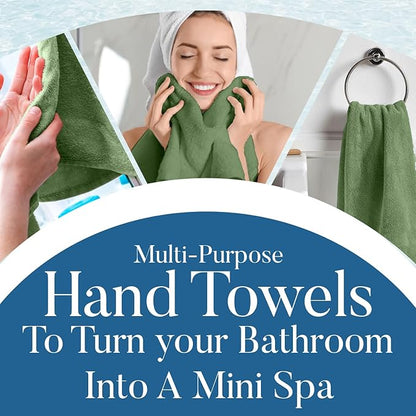 DAN RIVER Luxury Hand Towel – Soft, Quick-Drying, Premium Cotton Towel