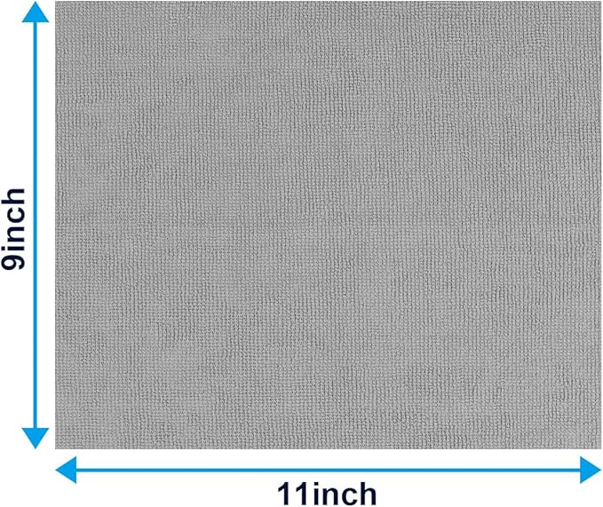GLIMGLINT Microfiber Cleaning Cloth, 100 Pack Cleaning Rags, Ultra Absorbent