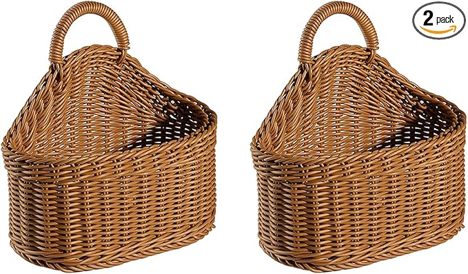 2 Pcs Hanging Storage Baskets, Potato Garlic Onion Pantry Storage Baskets