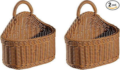2 Pcs Hanging Storage Baskets, Potato Garlic Onion Pantry Storage Baskets