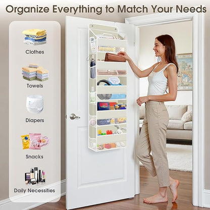 2 Pack Over The Door Organizer, Hanging Storage Organizer