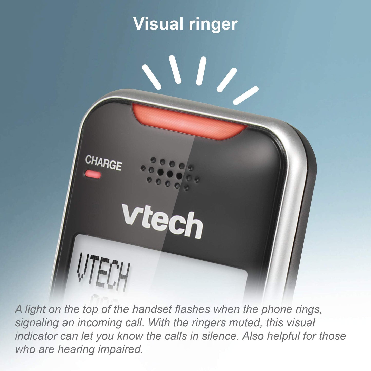 VTech VS112-4 Bluetooth 4 Handset Cordless Phone for Home with Answering Machine, Call Blocking, Caller ID, Intercom and Connect to Cell